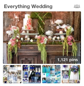 The Wedding Planners Pinboard