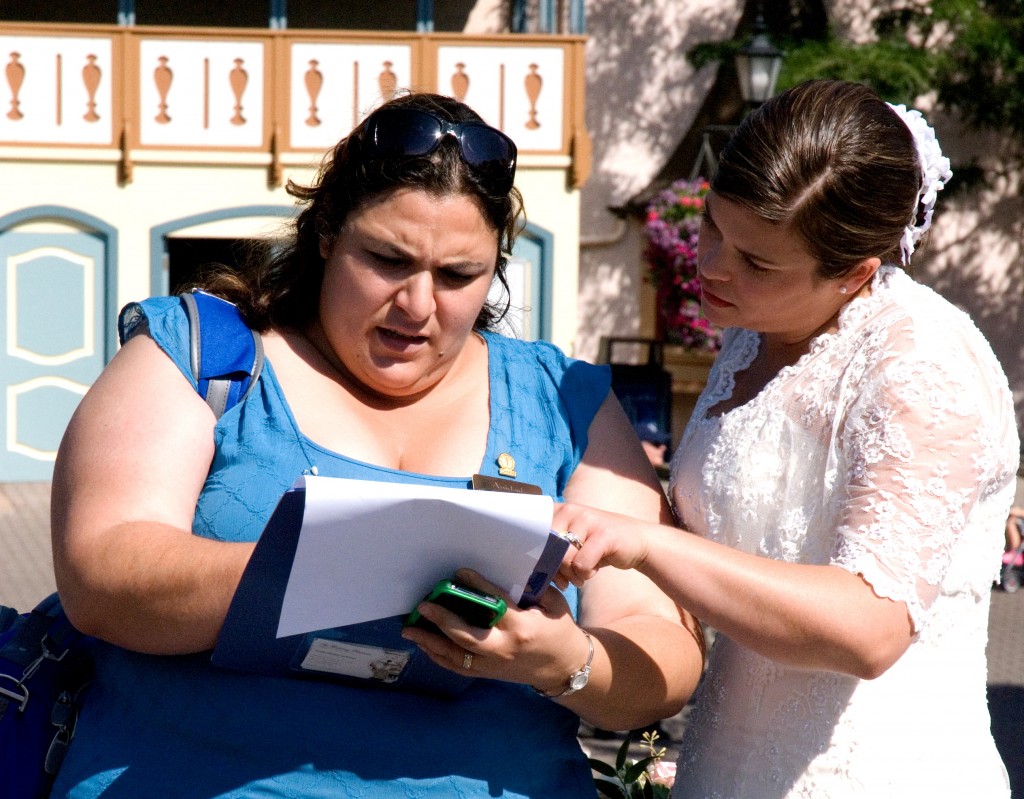 Wedding Planner with Bride