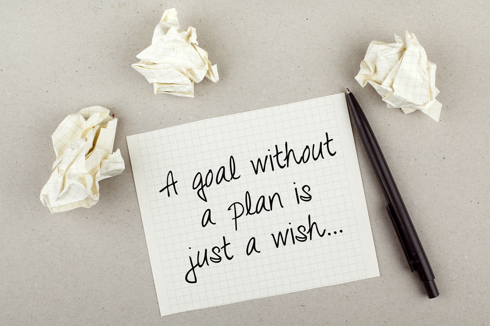 goal setting for wedding planners