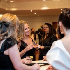 wedding planners networking at an event