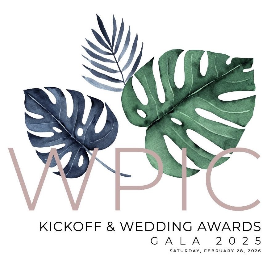 Logo for the 2026 WPIC Kickoff and Wedding Awards Gala