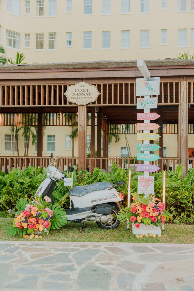 Cute photo of signs to Family Islands of Bahamas