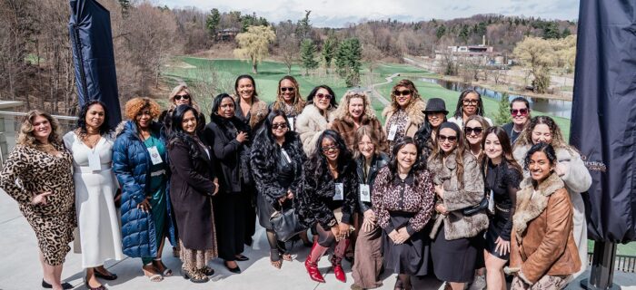WPIC Mob Wives themed lunch and learn at the Bayview Golf and Country Club.